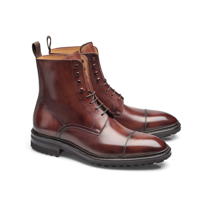 Margaret Petersen Lace-Up Boots