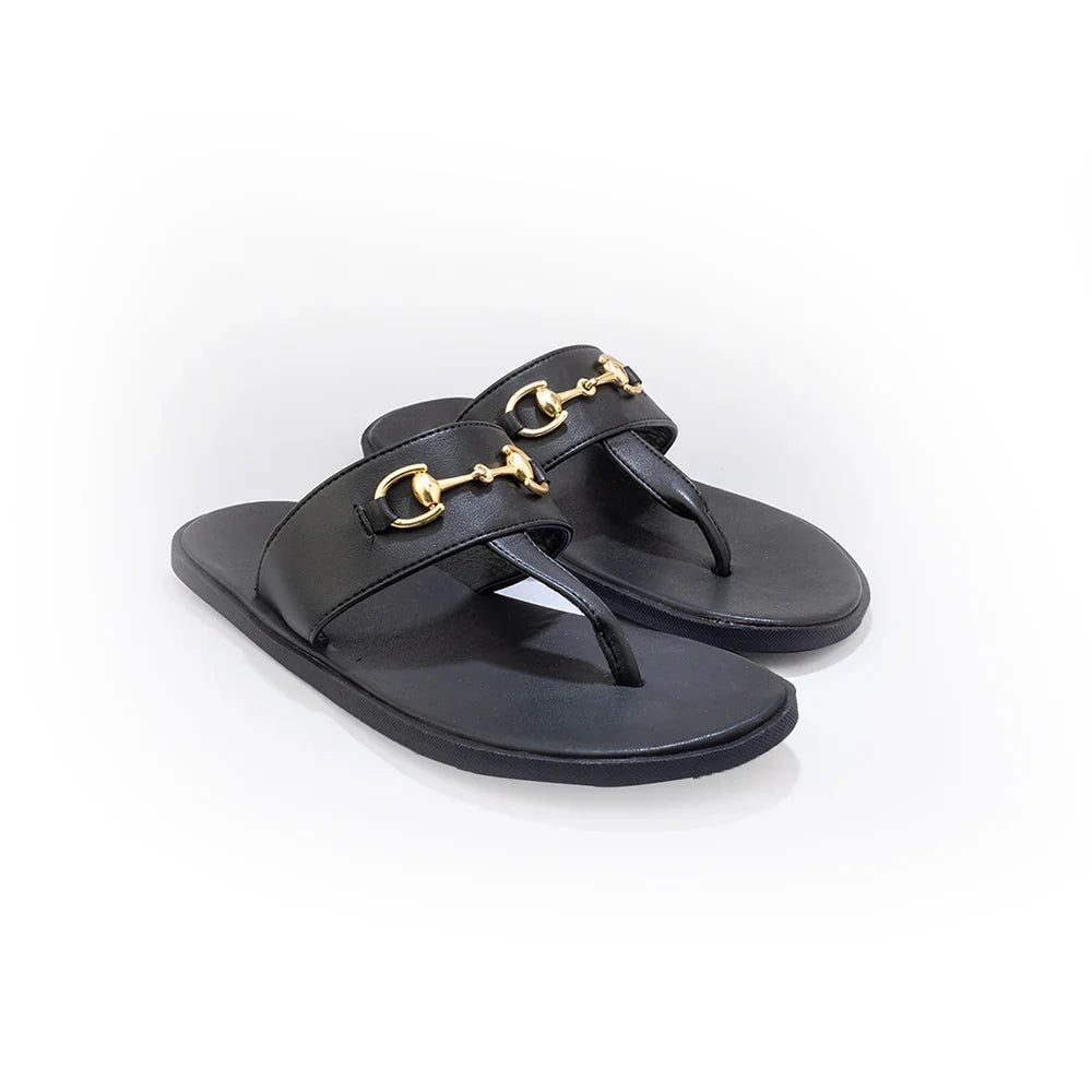T-Rad Horsebit Sandals - Black