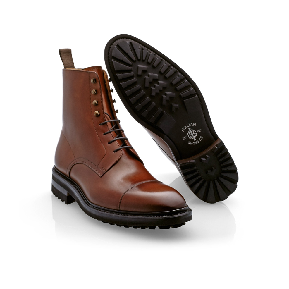 Jamie Cervantes Lace-Up Boots