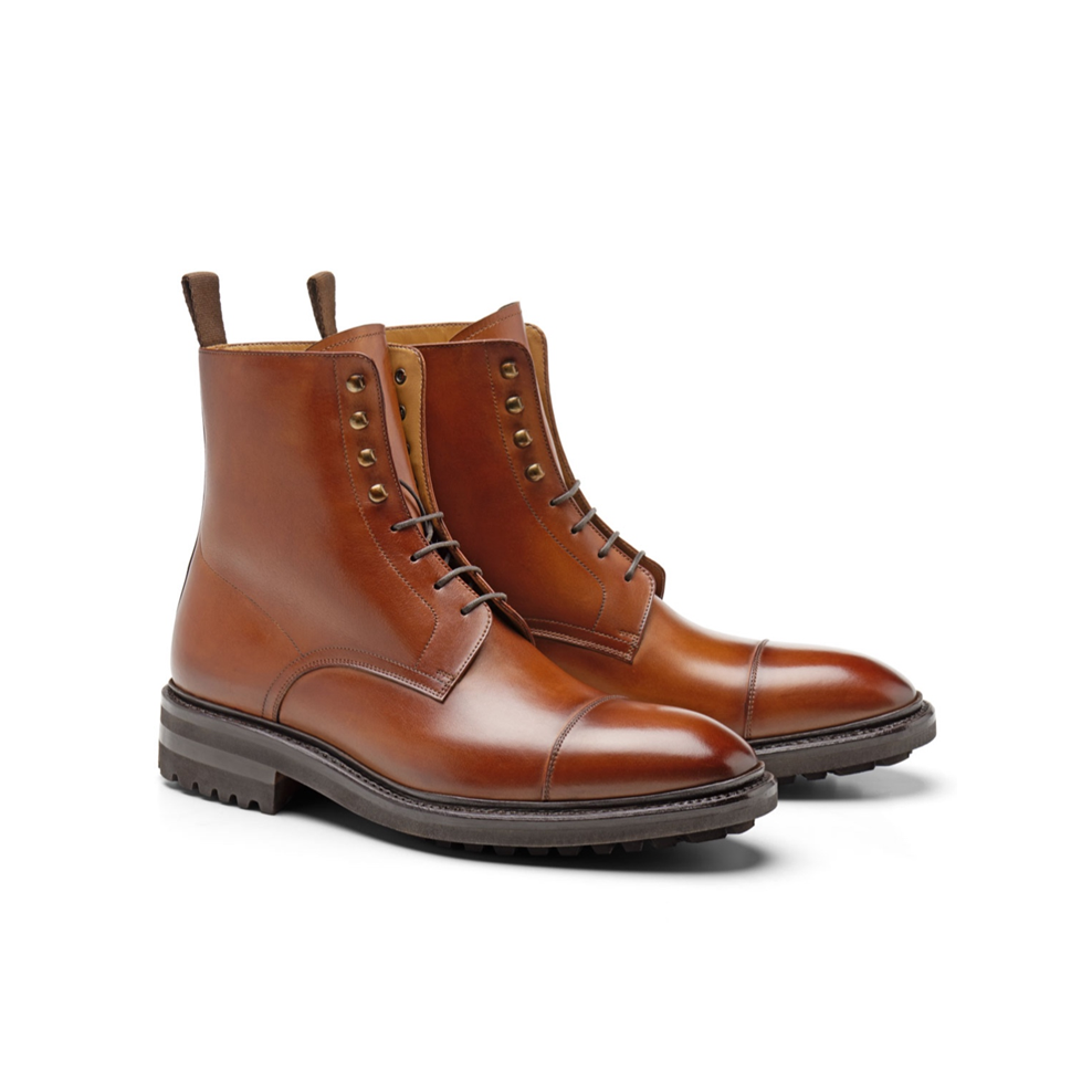 Jamie Cervantes Lace-Up Boots