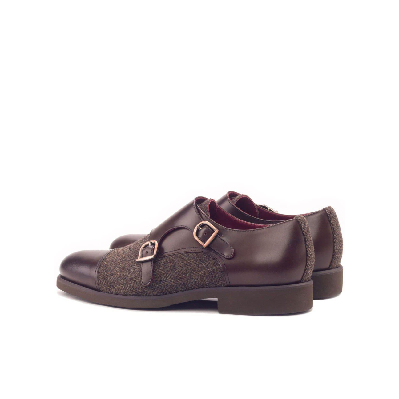Executive Ensemble Double Monk Shoe Brown