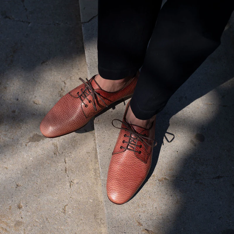 Mable Klein Leather Derby Oxford Shoes
