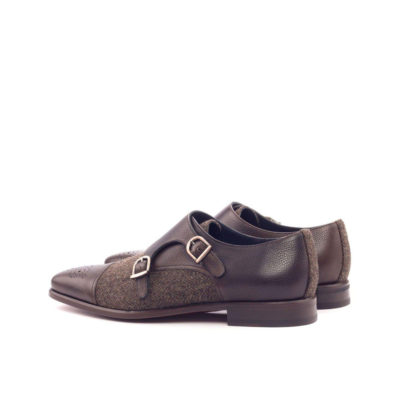 Renaissance Reverie Double Monk Shoe Dark Brown