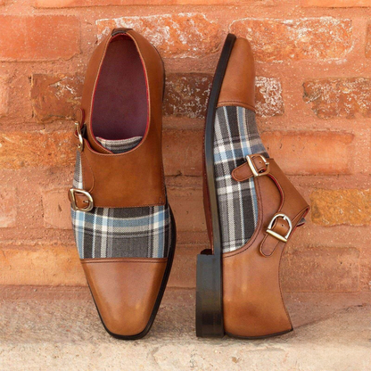 Metropolitan Monarchs Double Monk Shoe Brown