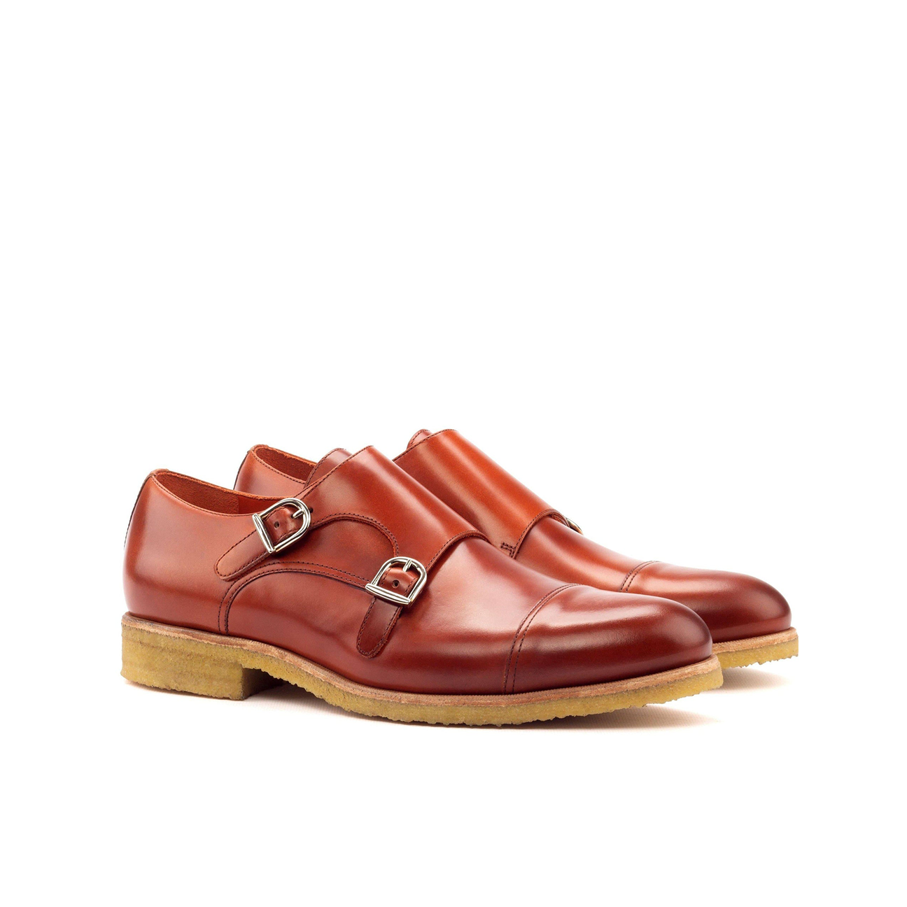 Sophisticated Siblings Double Monk Shoe Brown