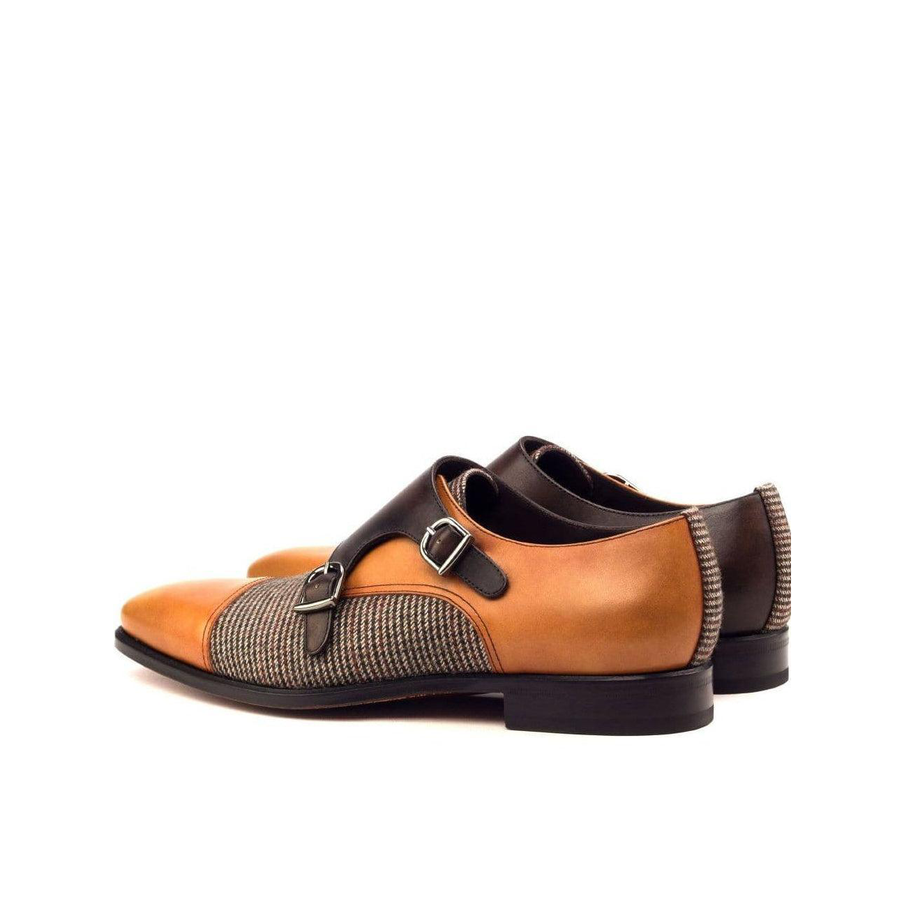 Sartorial Symmetry Double Monk Shoe Brown