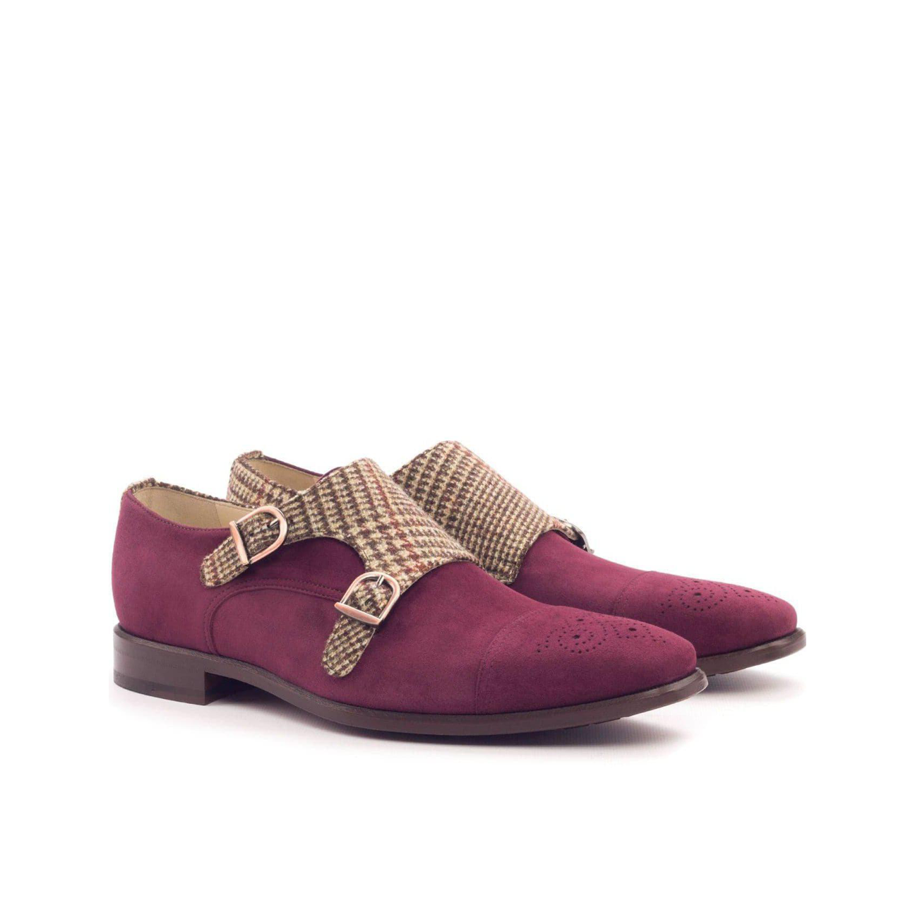 Sterling Synchrony Double Monk Shoe Wine