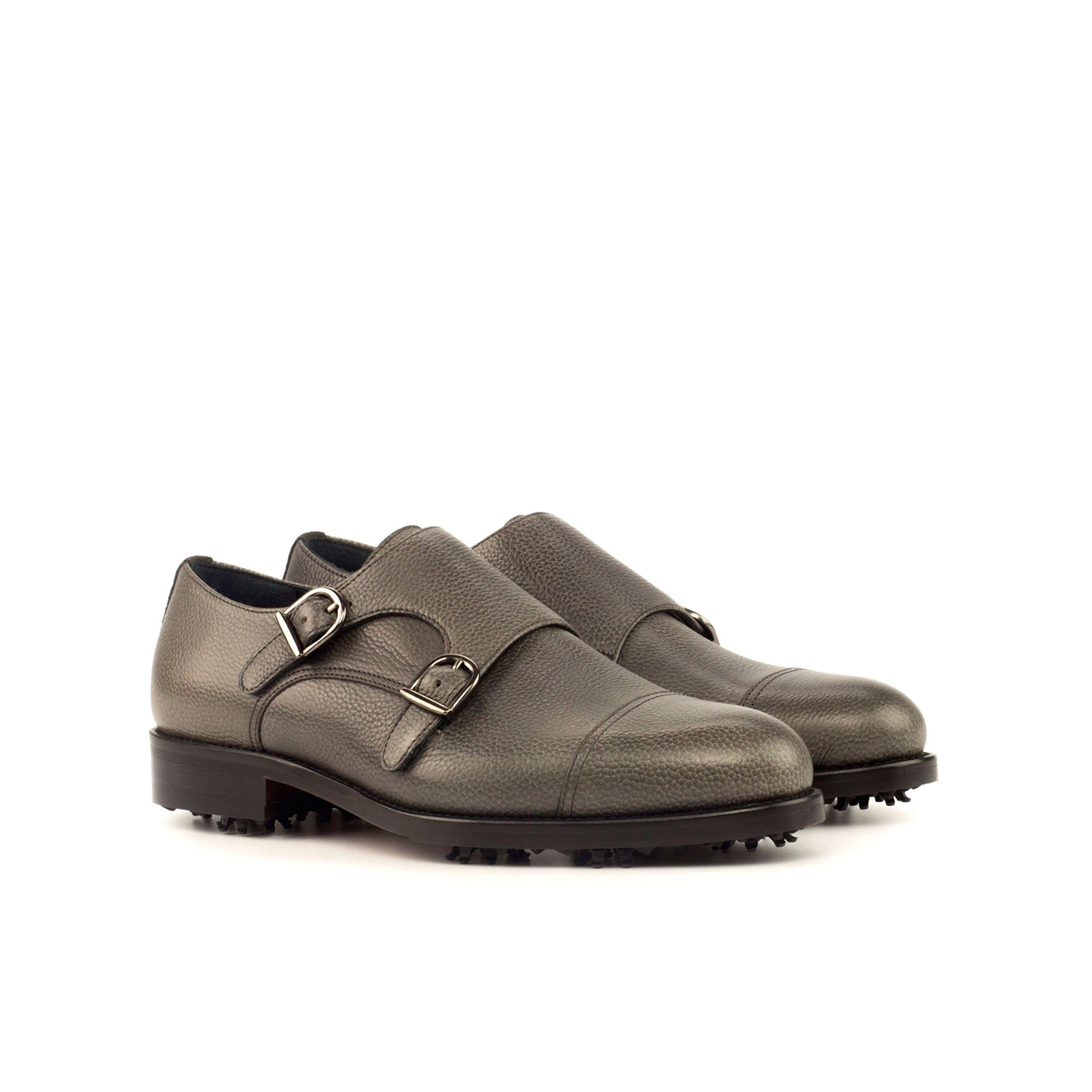 Monastery Maven Double Monk Shoe Grey