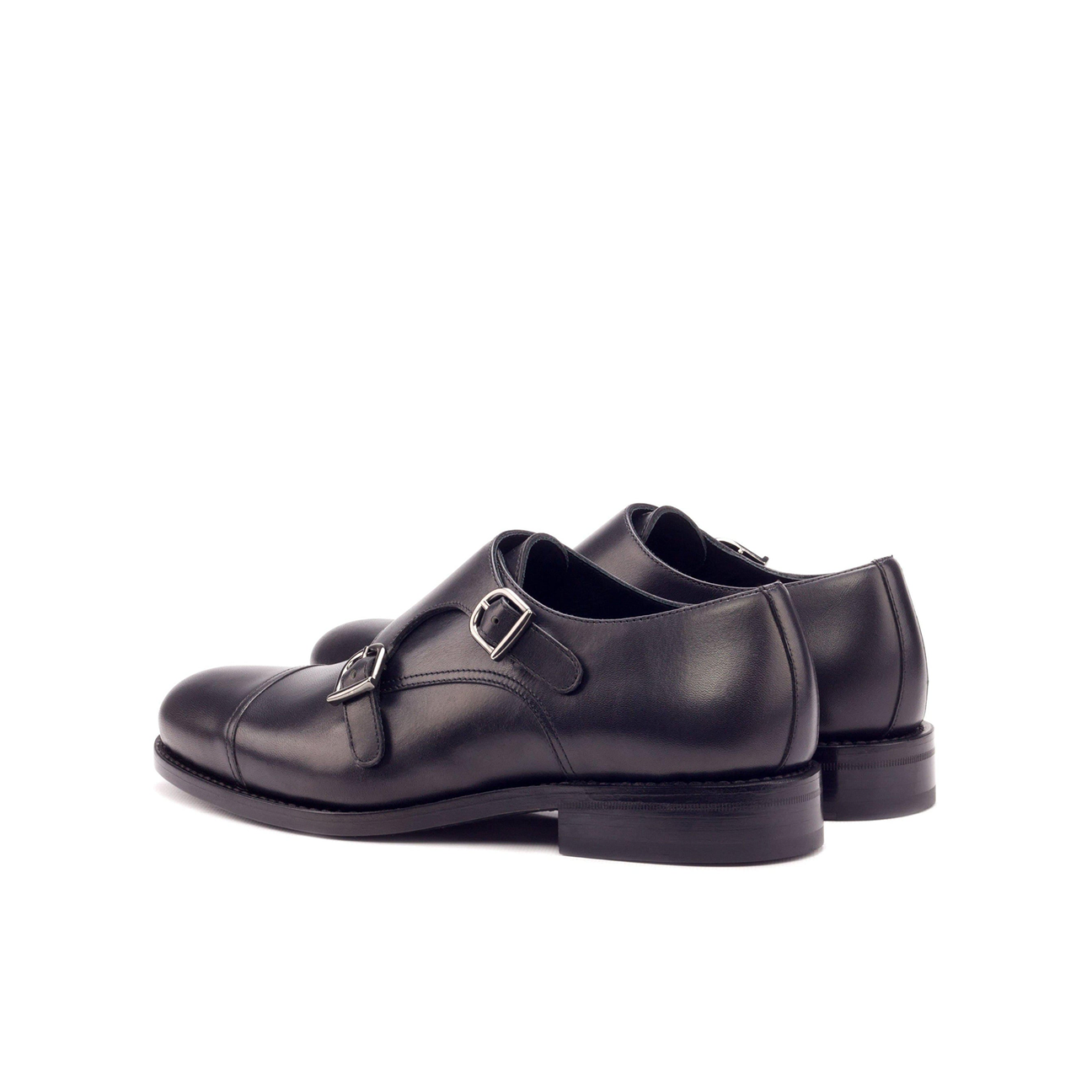 Swagger Strides Double Monk Shoe Black