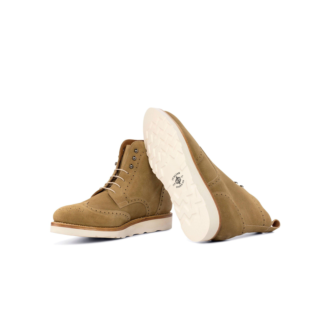 Military Brogue Boot