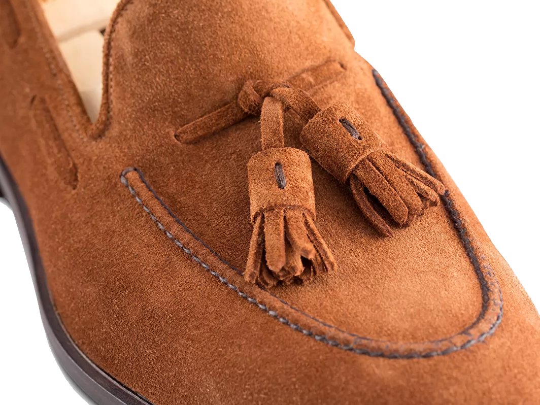 Tassel Suede Leather Loafer