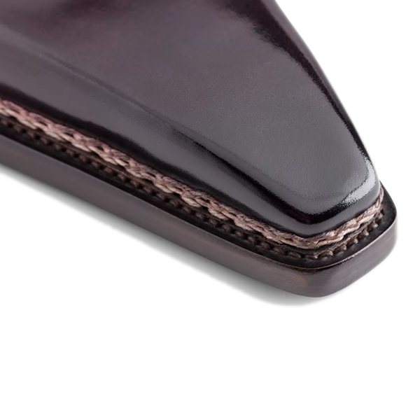 Oxford Purple Leather Shoes Online India Shopping