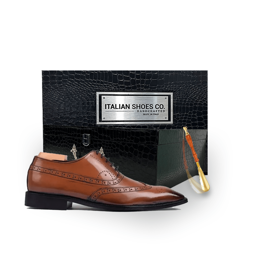 Wingtip Oxford Brogue Shoes