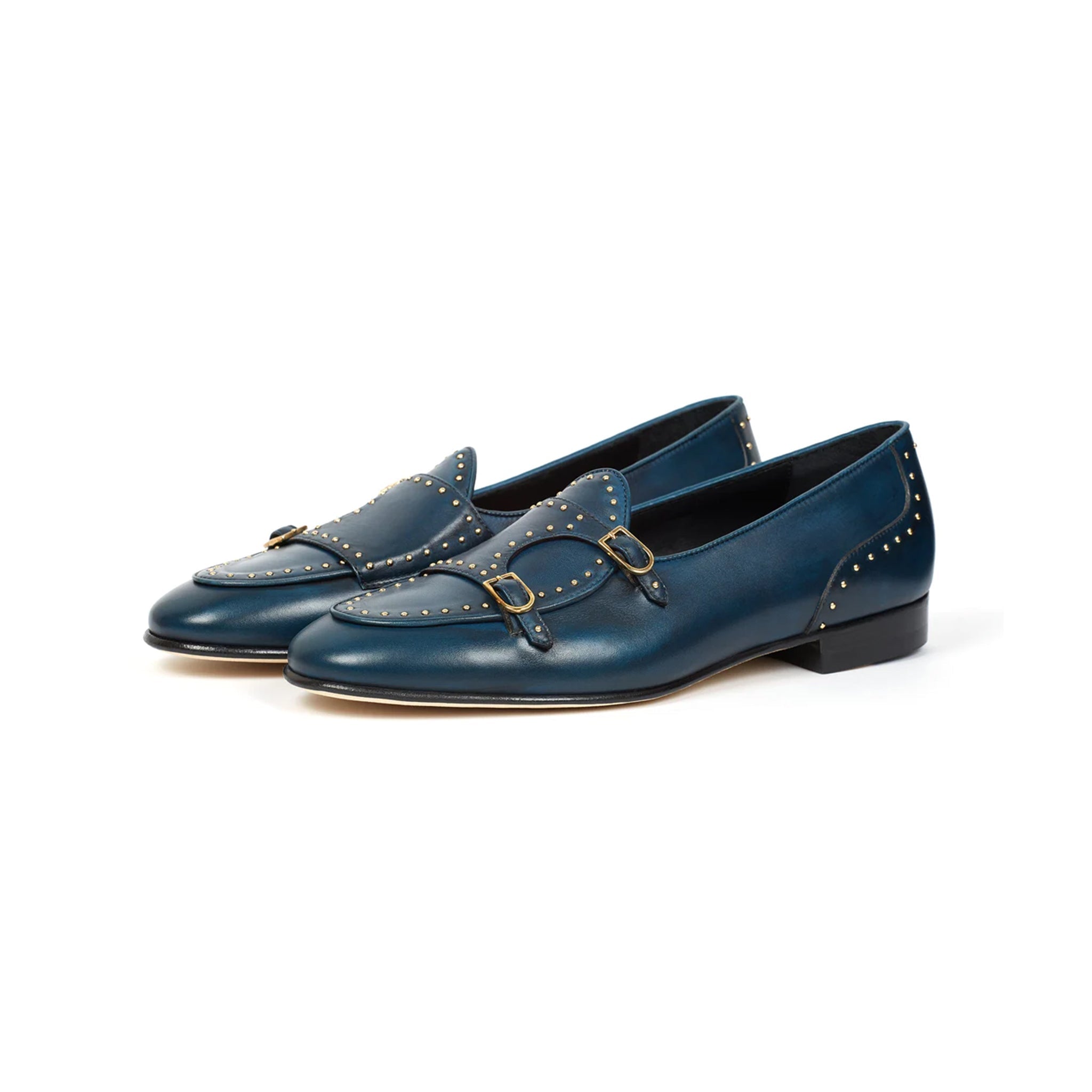 Belgian Double Monk Strap Shoes