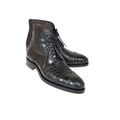 Coal Crocodile Jumper Boots