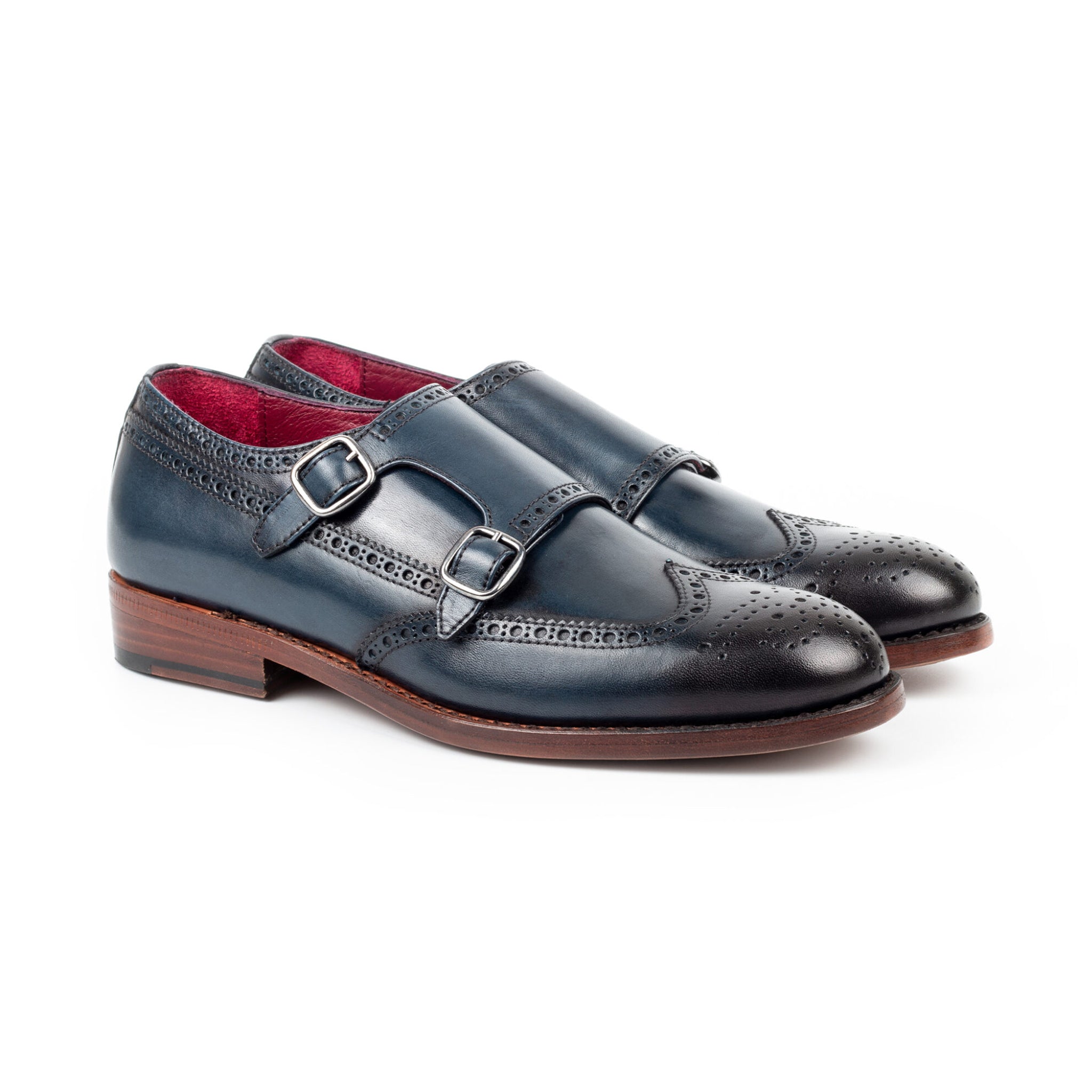 Double Monkstrap Men's Shoes