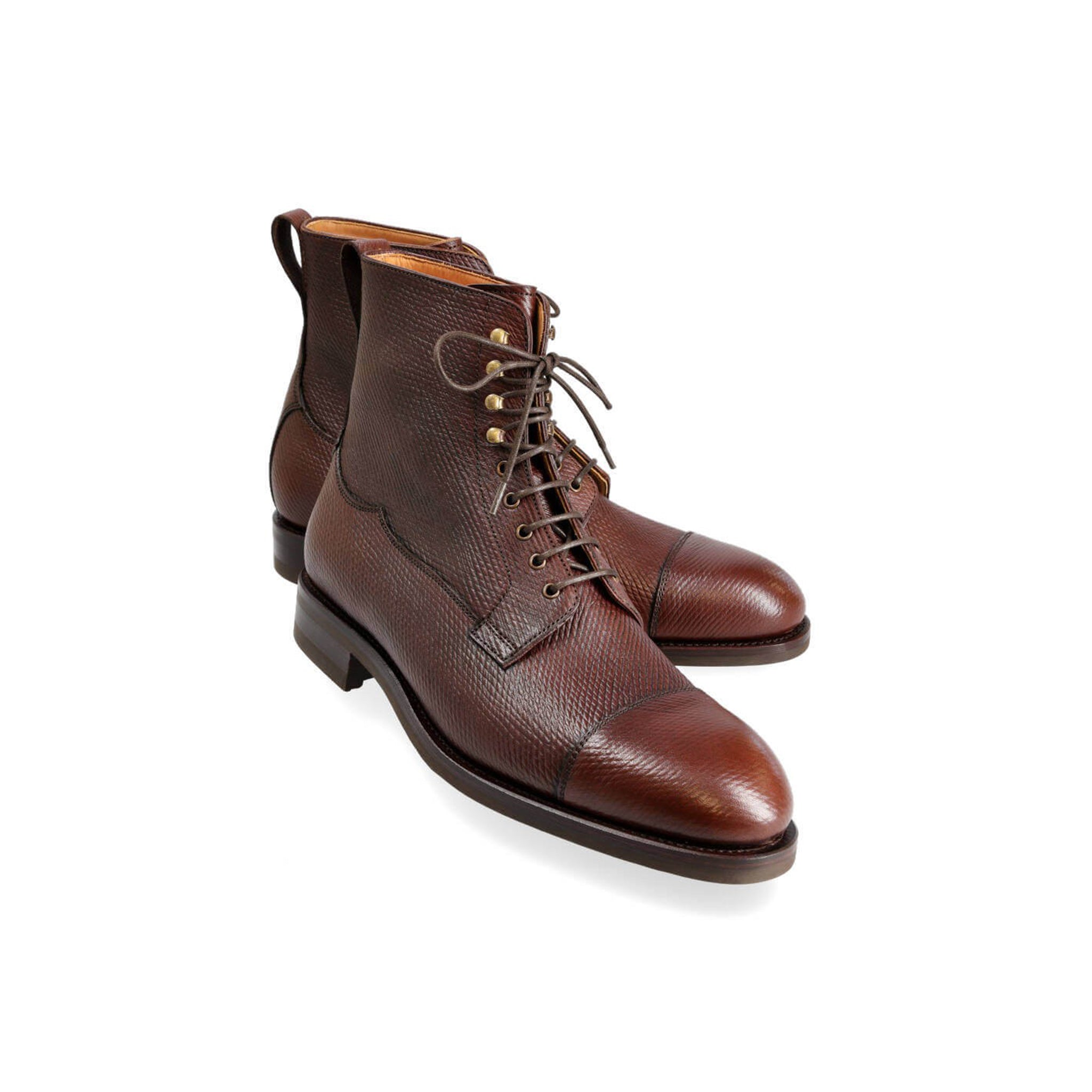 Russian Calf Burgundy Work Boots