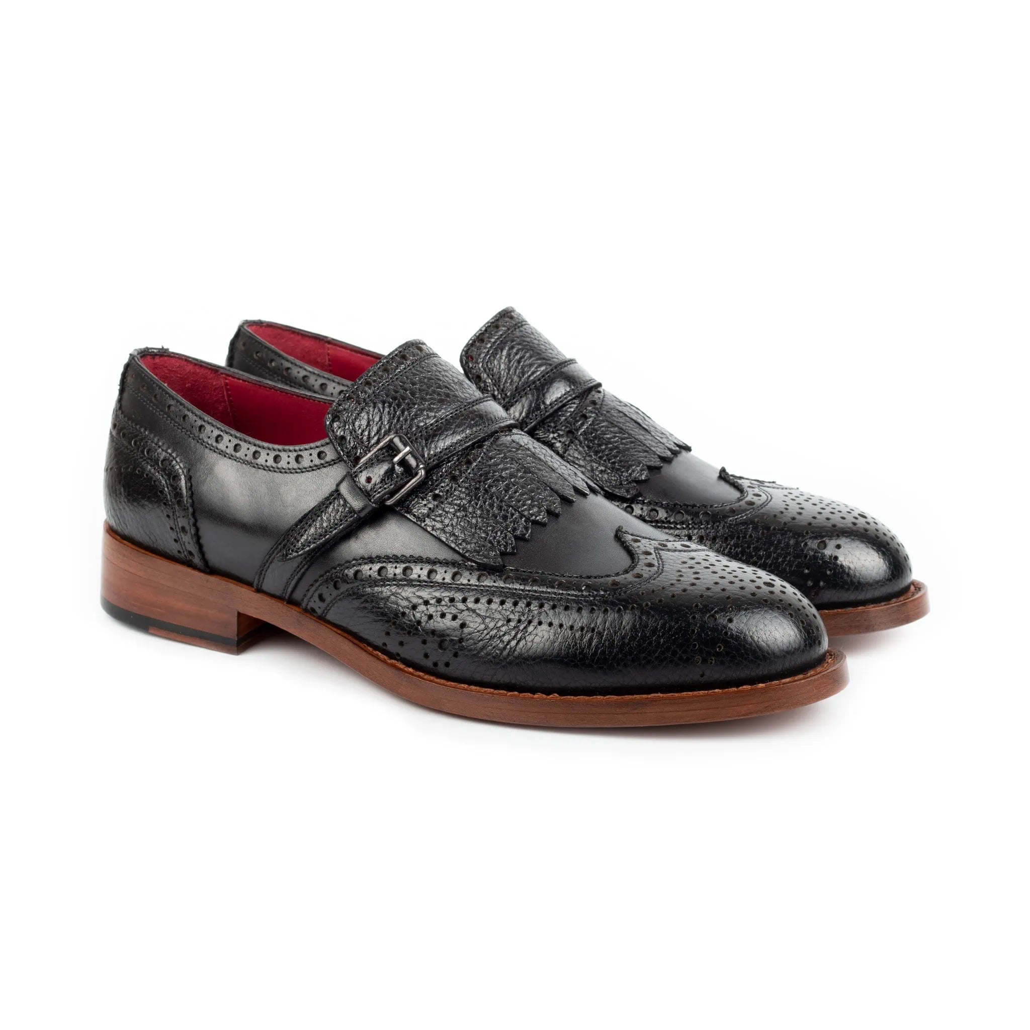 Tuatara Single Monk Strap Shoes