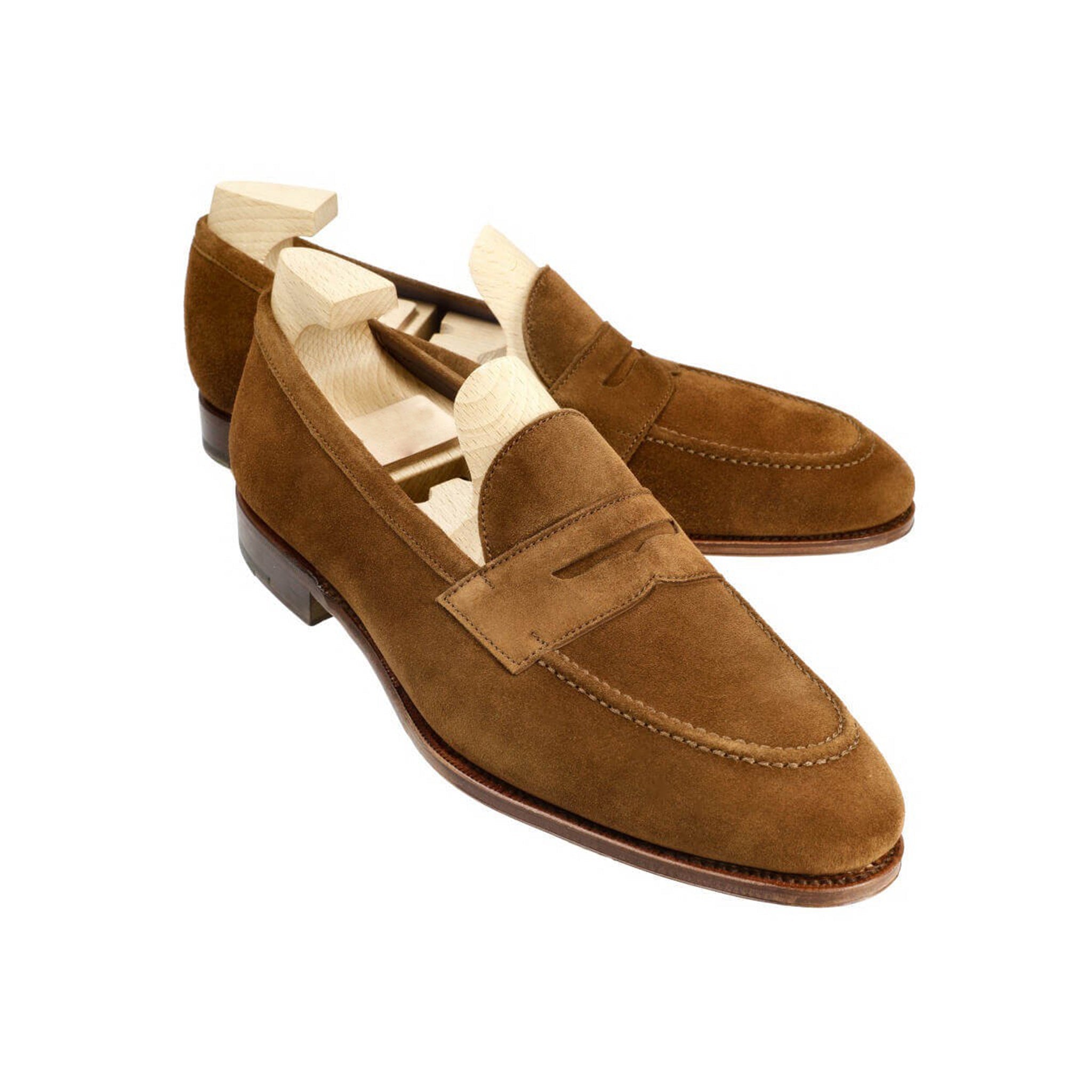 Walnut Penny Loafers