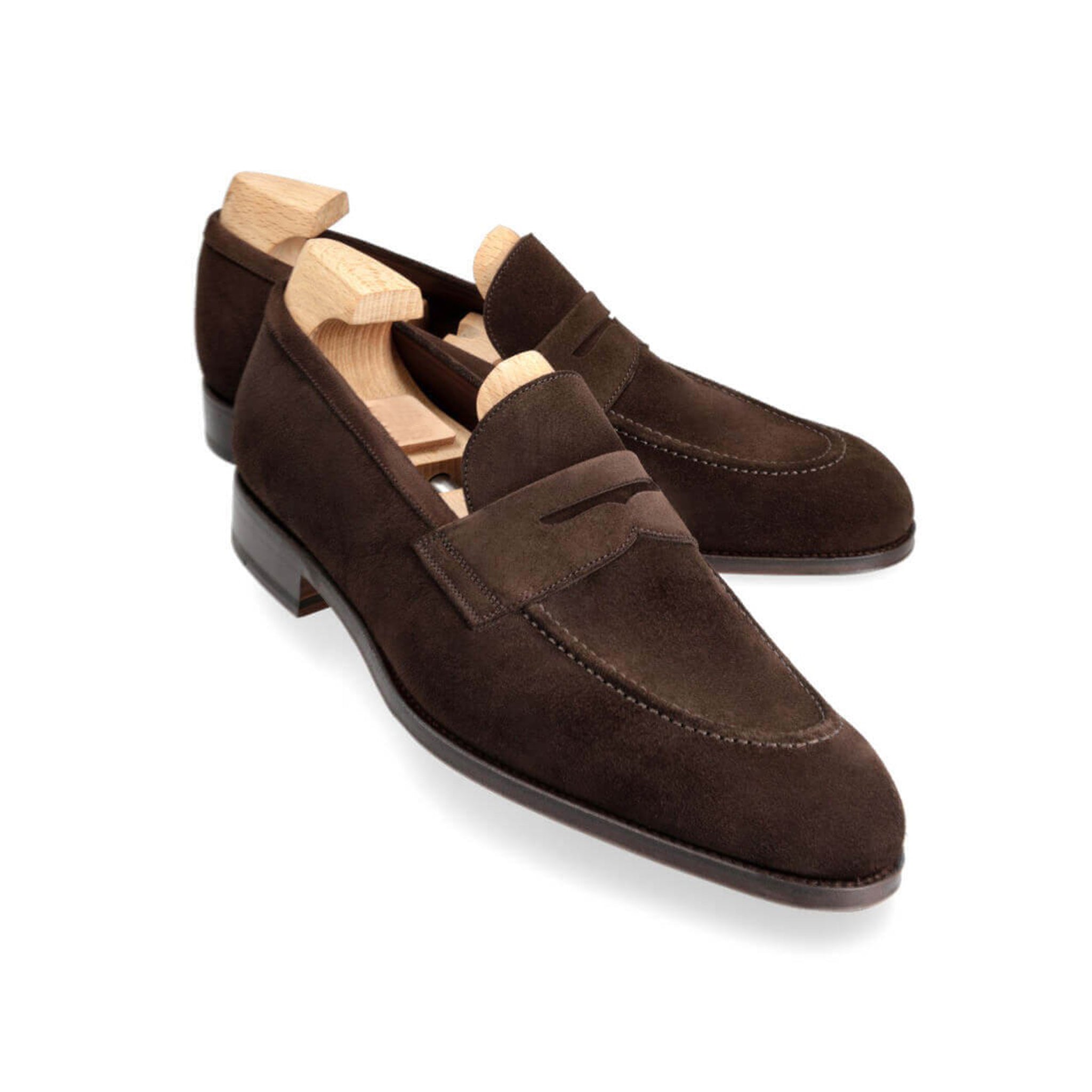 Walnut Unlined Penny Loafers