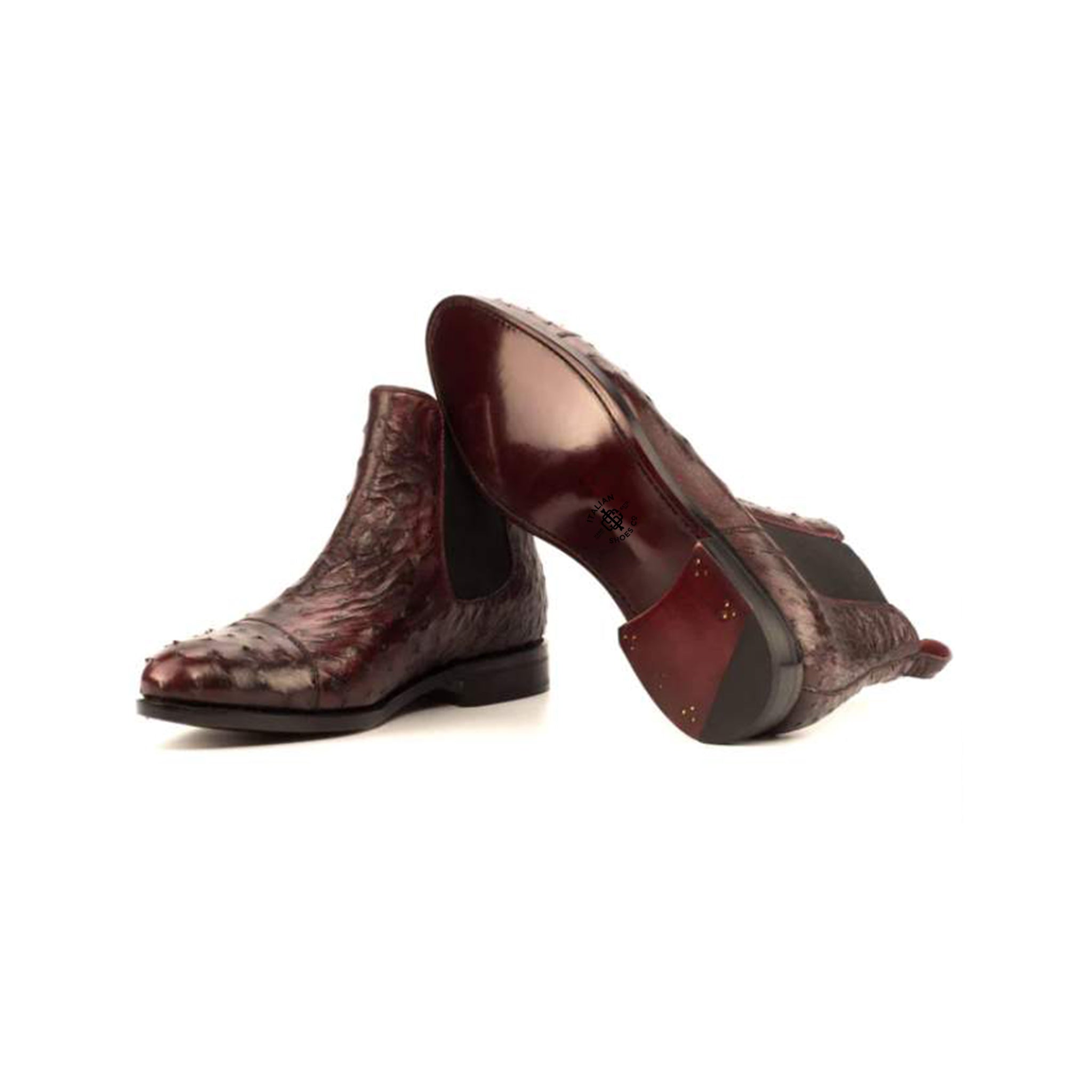 Chelsea Ostrich Boots