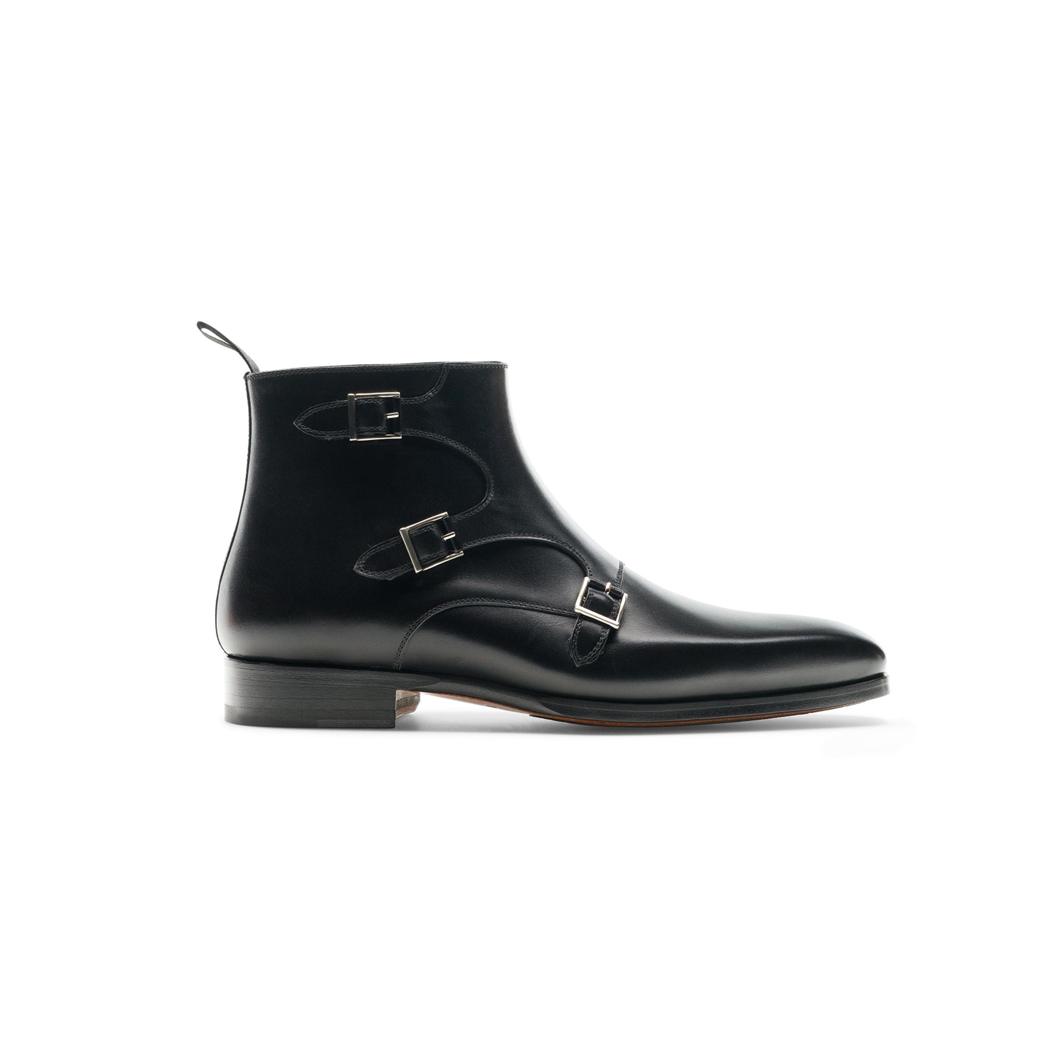 Jagger Triple Monkstrap Ankle Boots