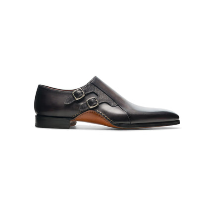 Javier Double Buckle Monkstrap Shoes
