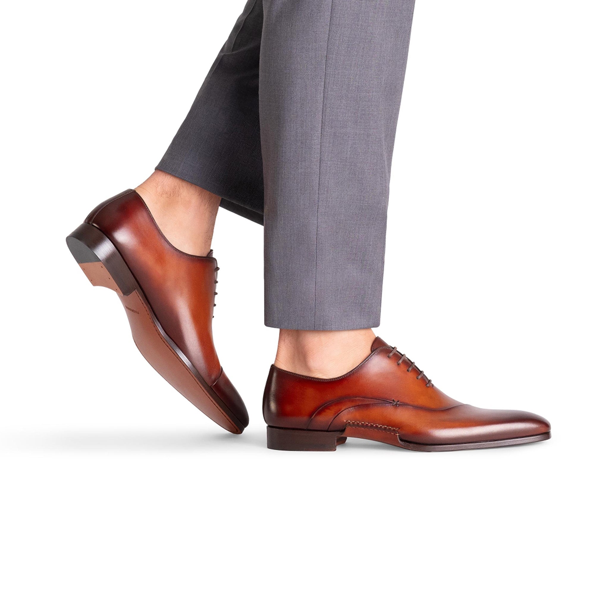 Keith Lace Up Leather Oxford Shoes