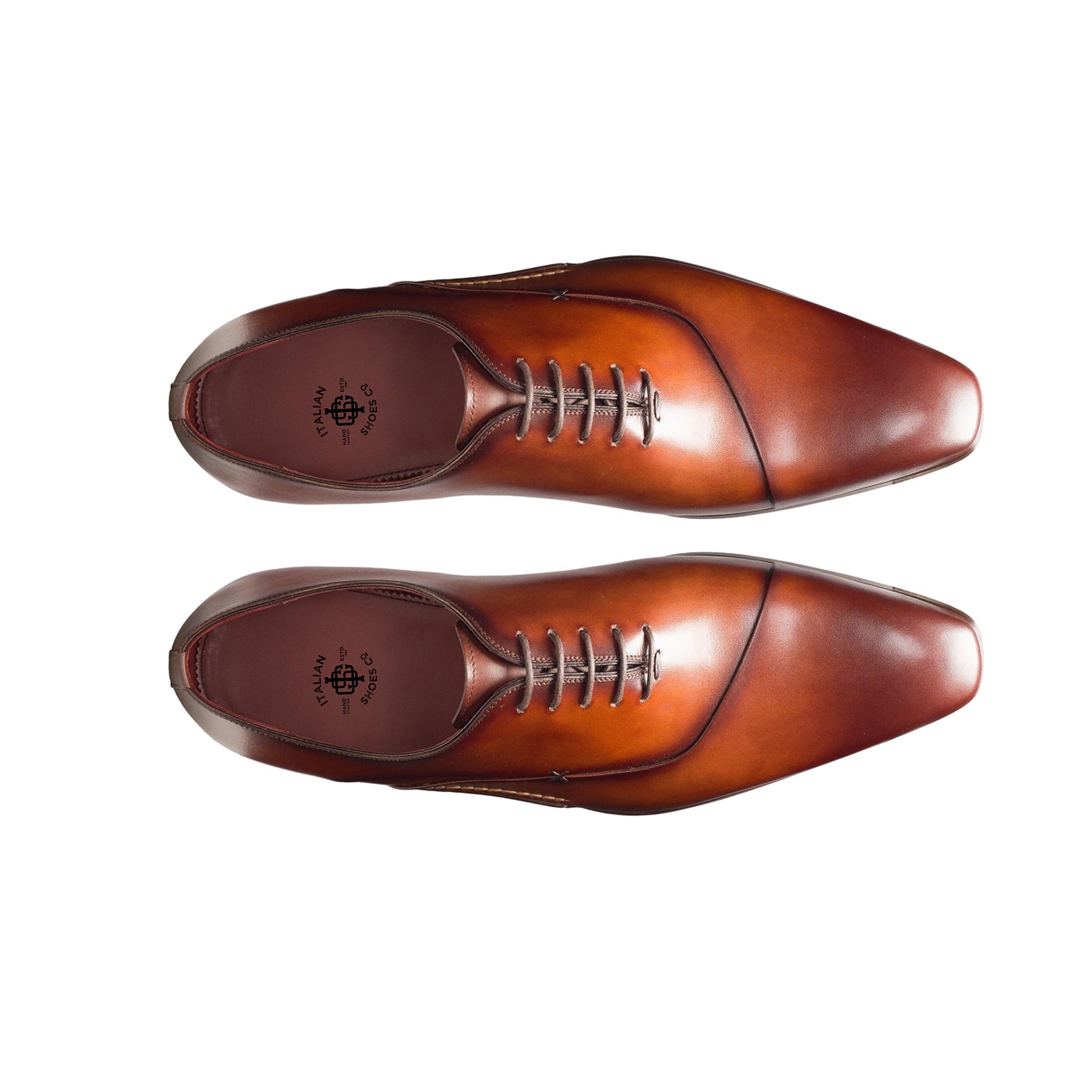 Keith Lace Up Leather Oxford Shoes