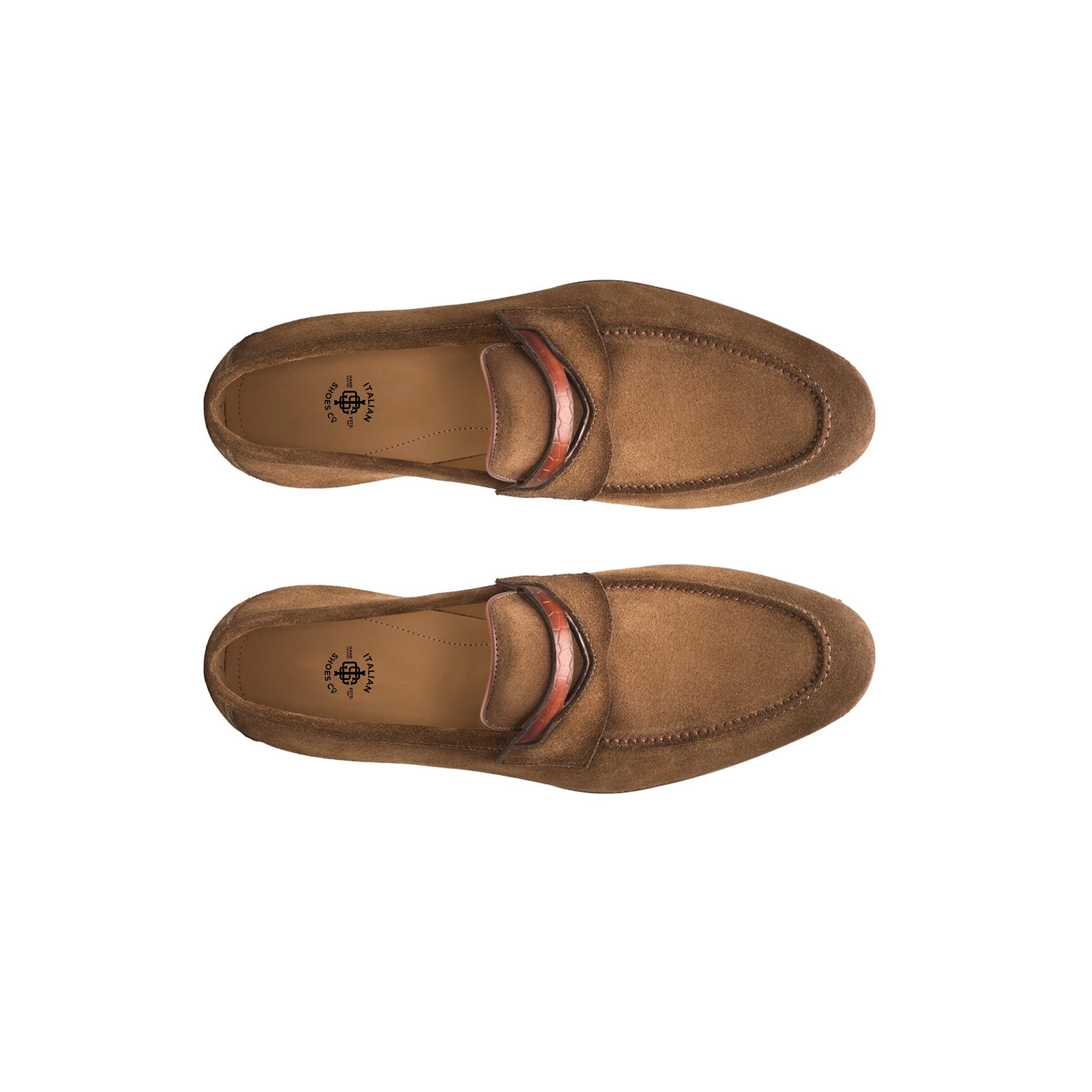 Suede Sasso Utilizes Classic Penny Loafer
