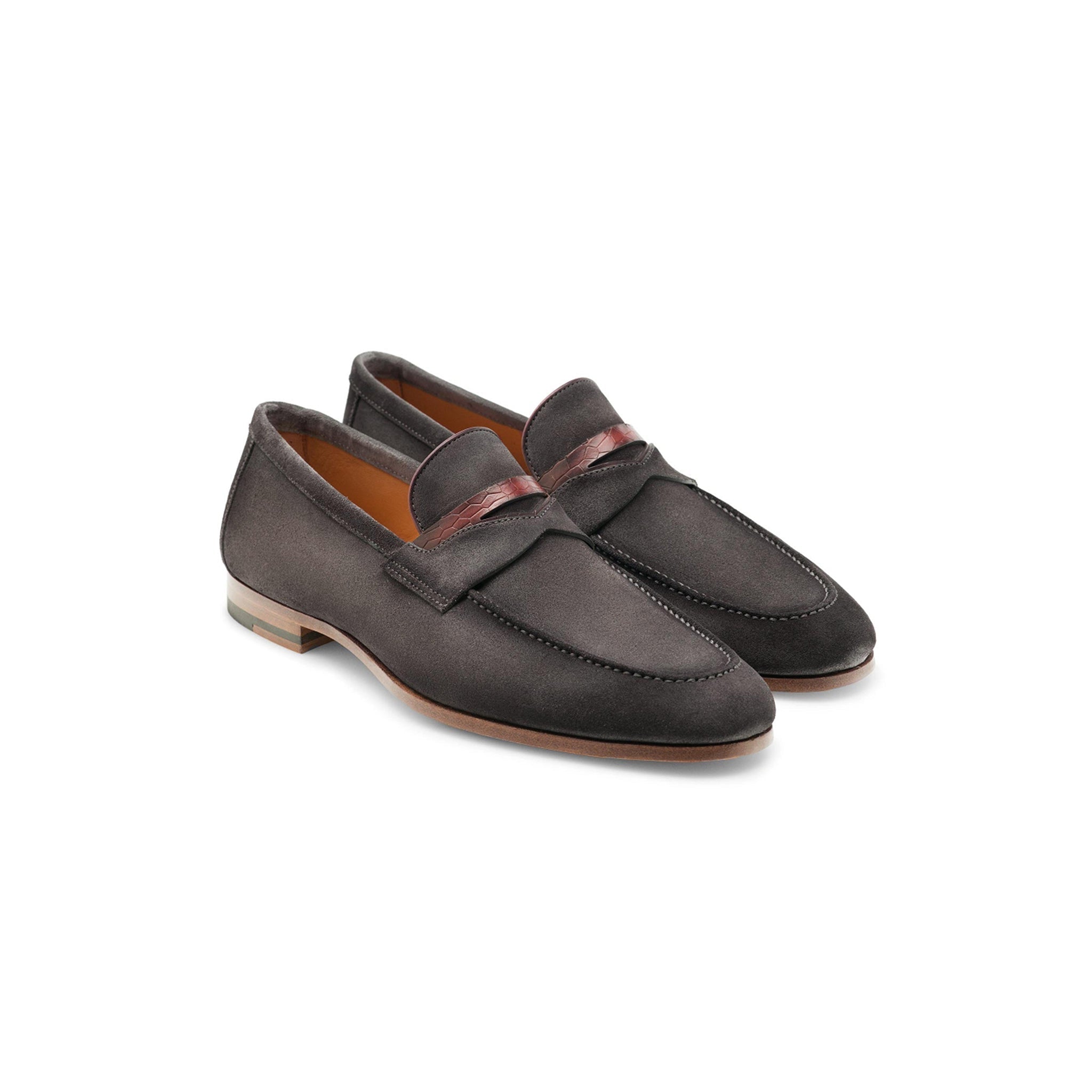 Grey  Utilizes Classic Penny Loafer