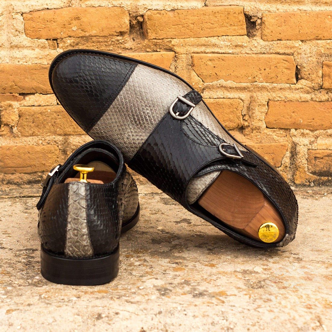 Velvet Vista Monkstrap Shoes