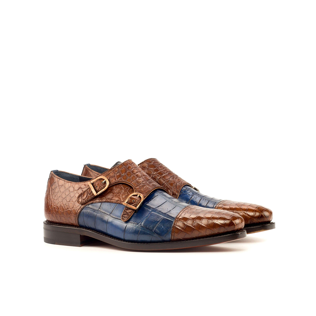 Radiant Riddle Monkstrap Shoe Navy