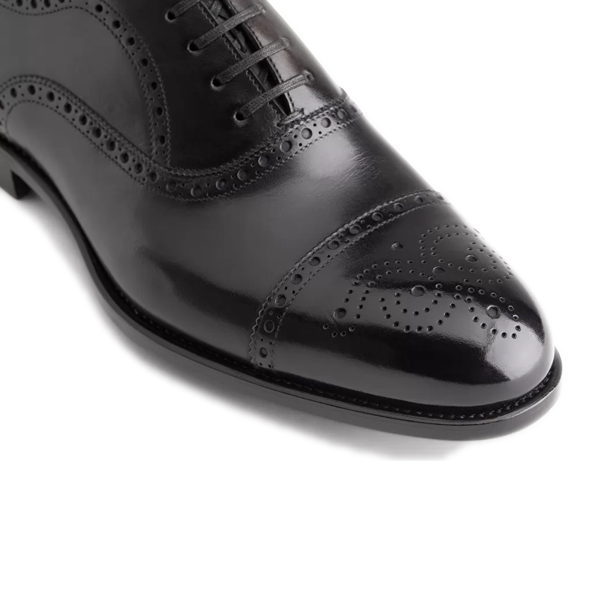 Oxfords For Men | Classy Leather Black Shoes