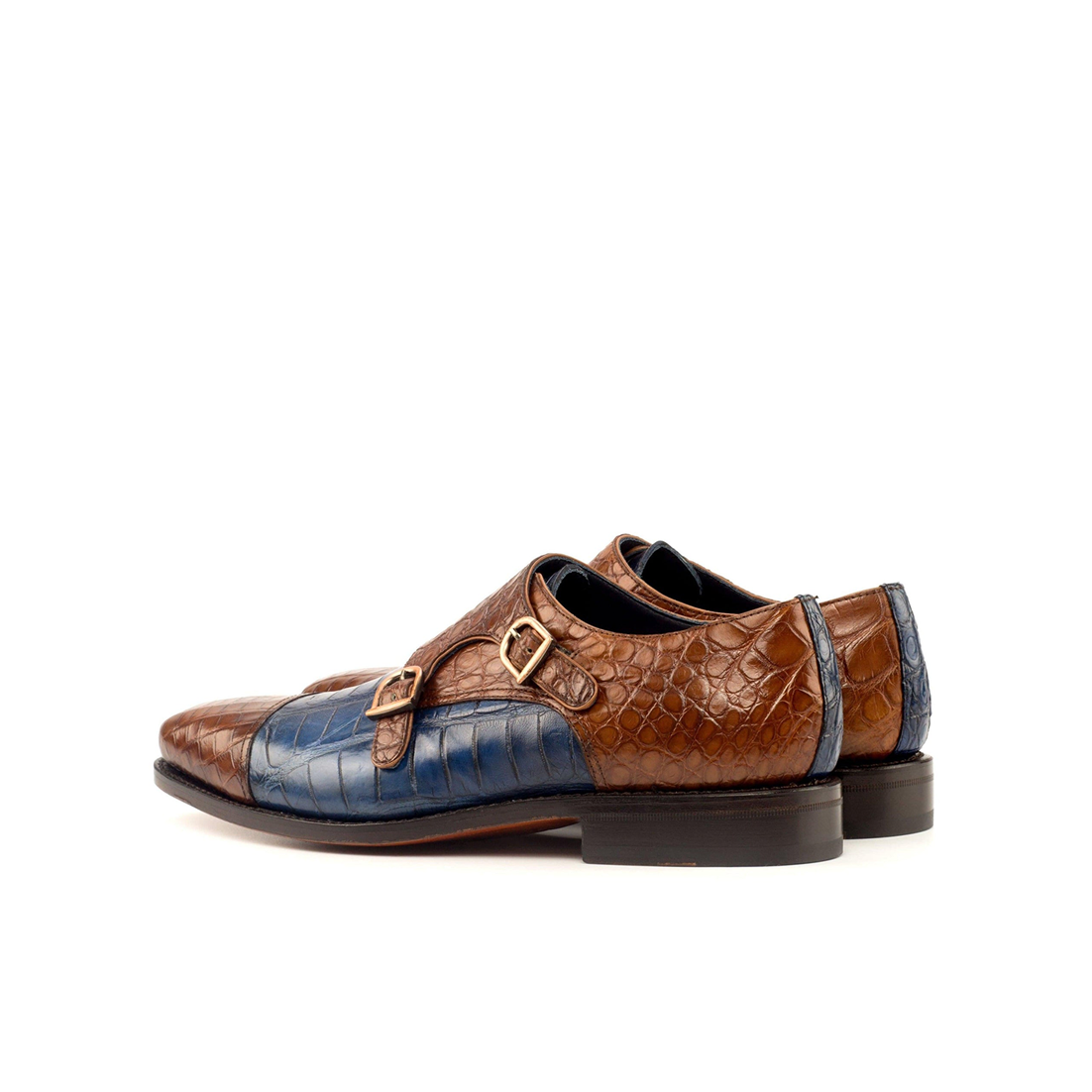 Radiant Riddle Monkstrap Shoe Navy