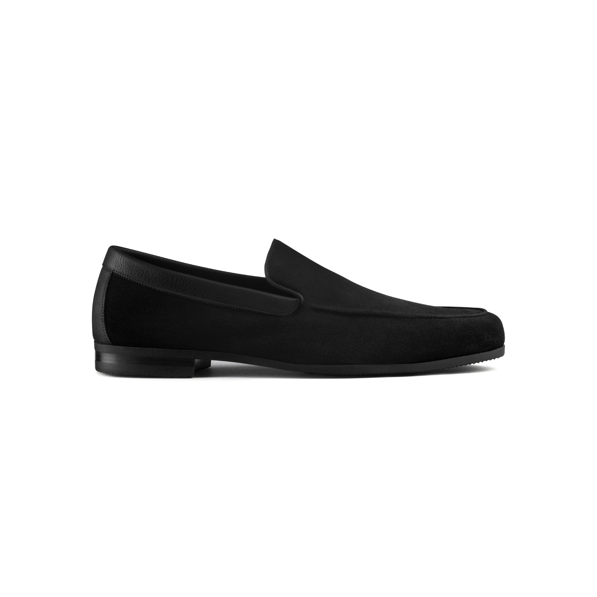 Ludovica Black Velvet Loafers