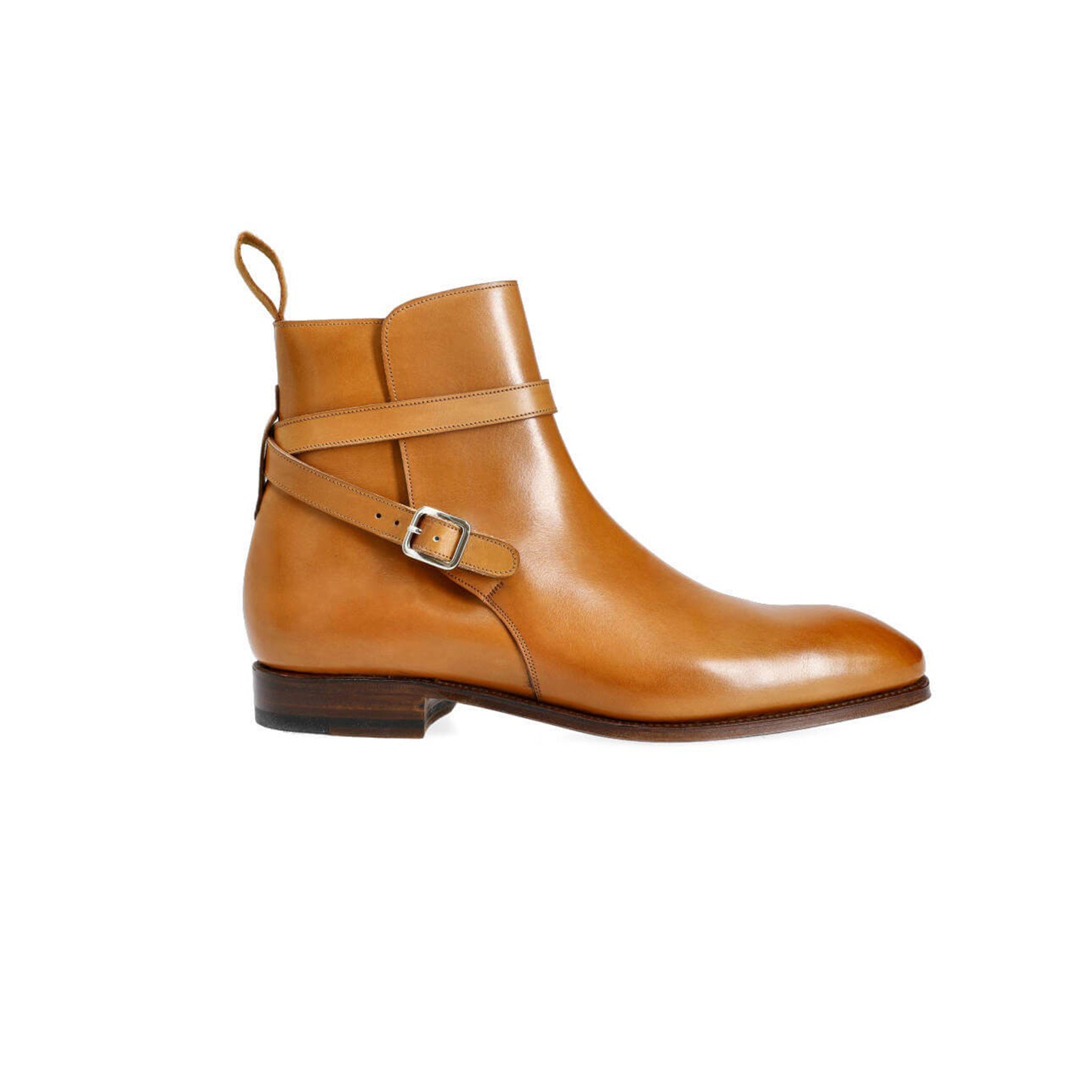 Tan Jodhpur High Ankle Men's Boots