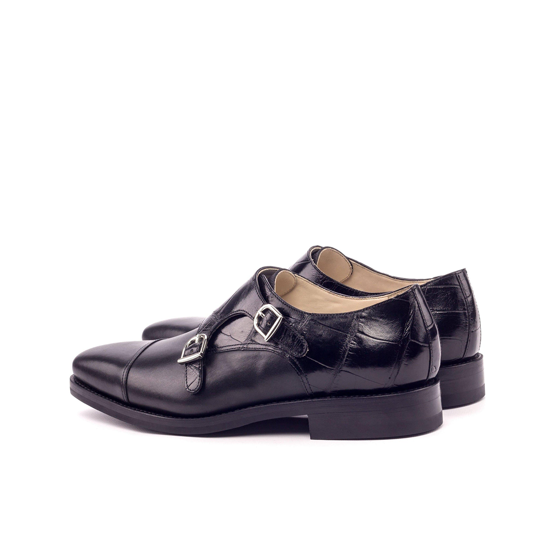 Whispering Wisp Monkstrap Shoe Black