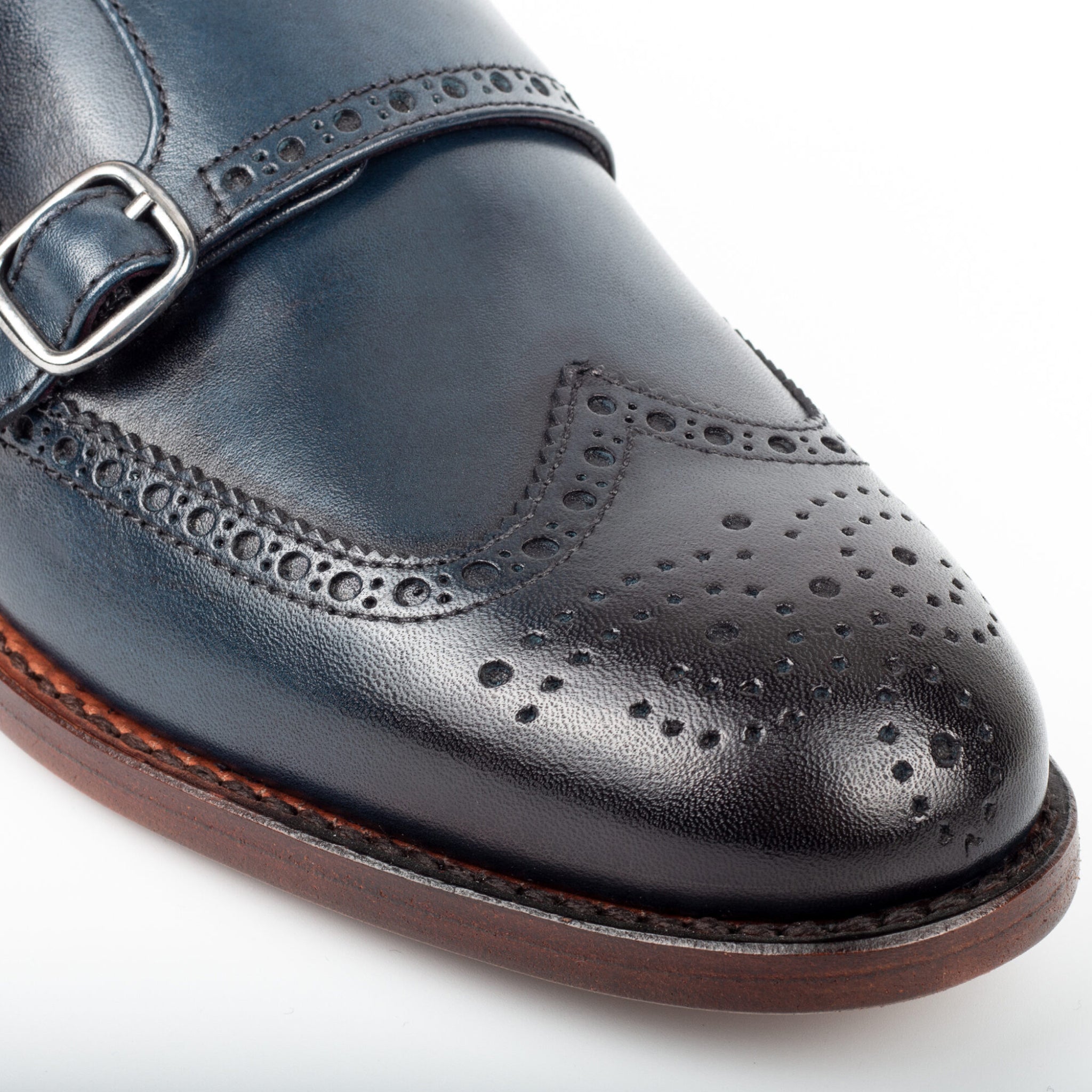 Double Monkstrap Men's Shoes