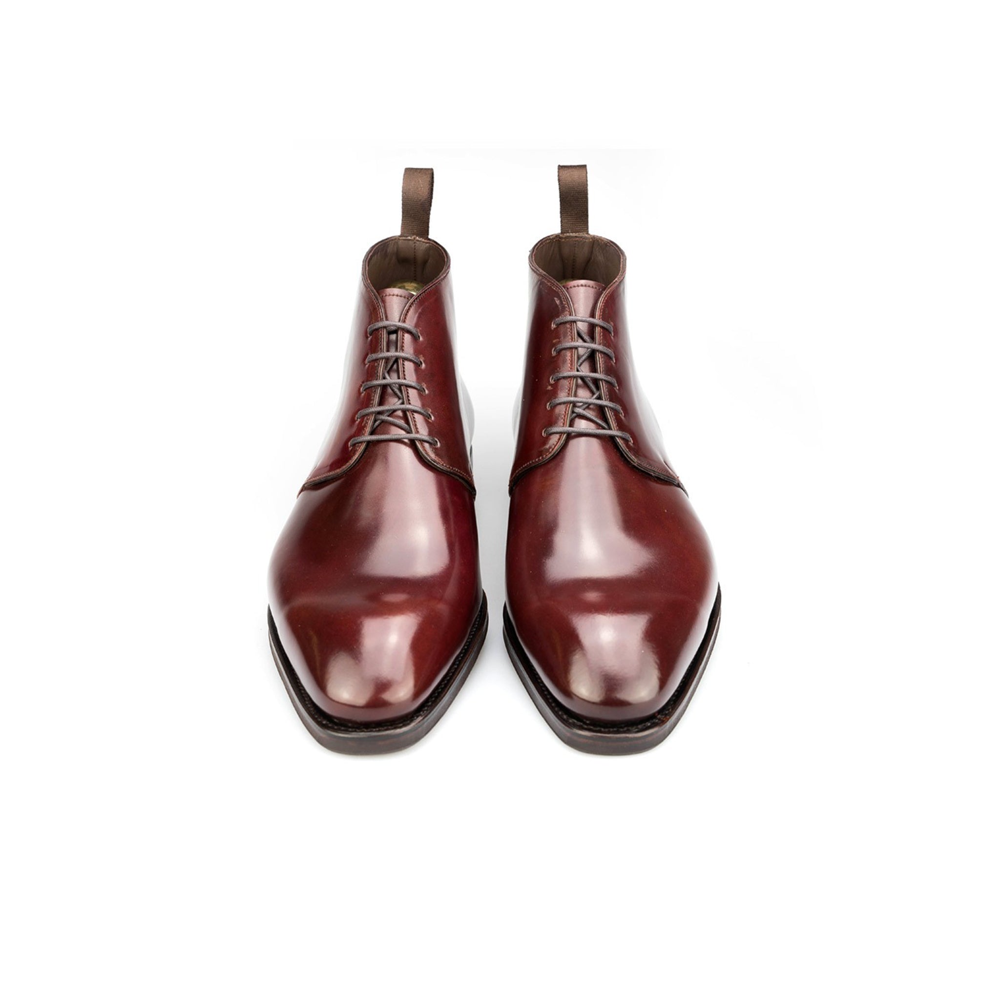 Wine Chukka Boots for Men's