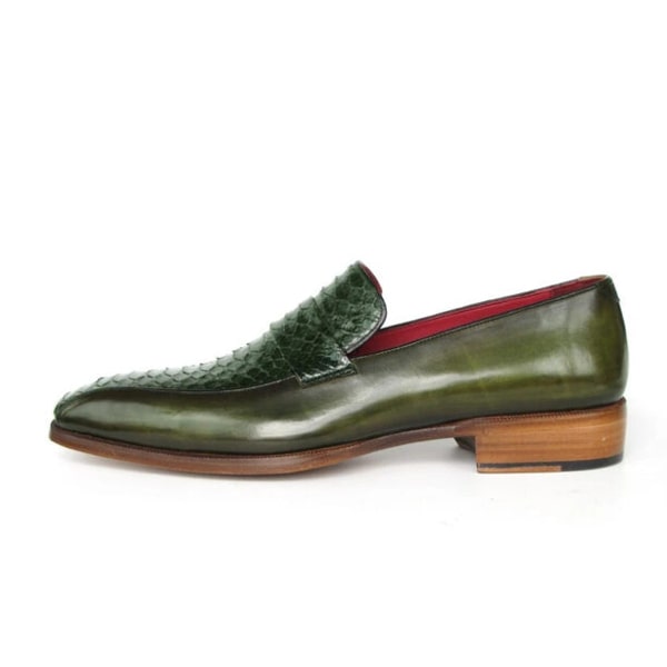 Men Textured Stylish Leather Tassel Loafers