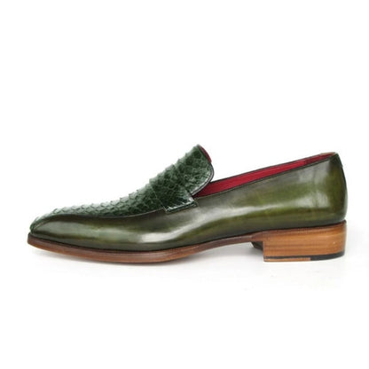Men Textured Stylish Leather Tassel Loafers