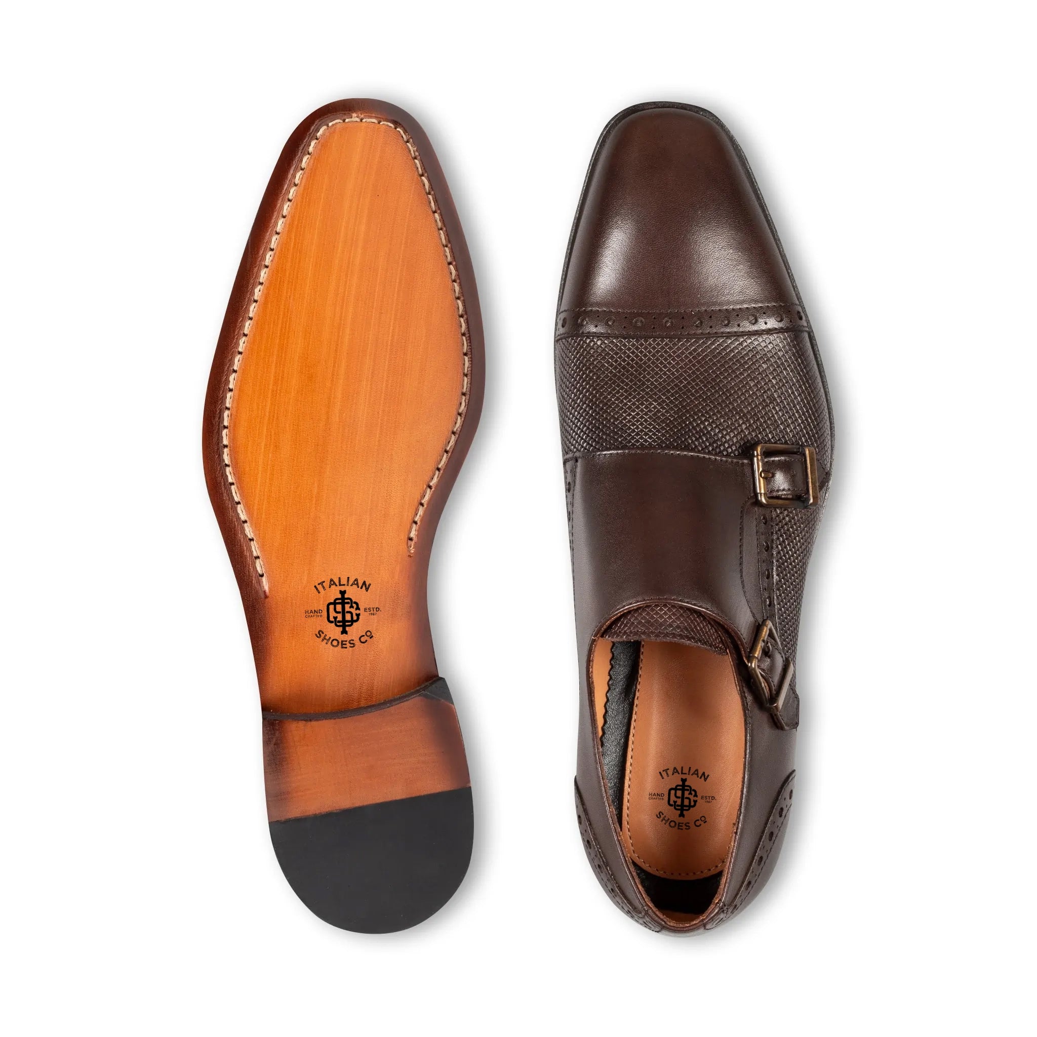 Francesco Double Monkstrap Men's Shoes