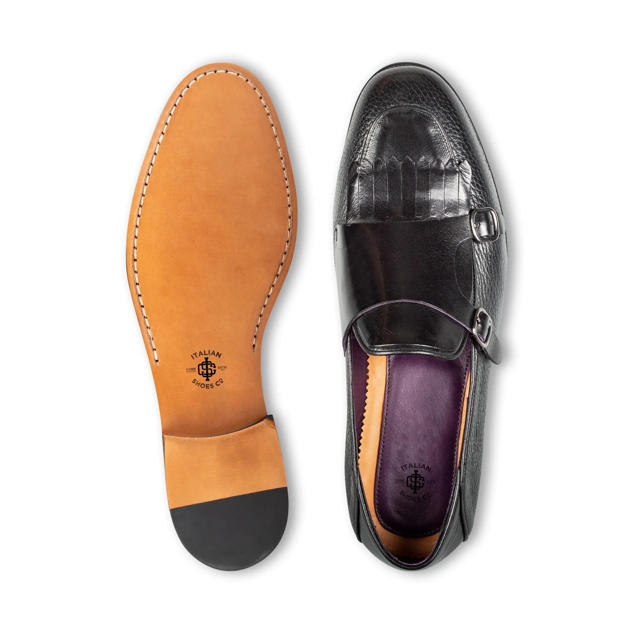 Nera Double Monk Strap Men's Shoes