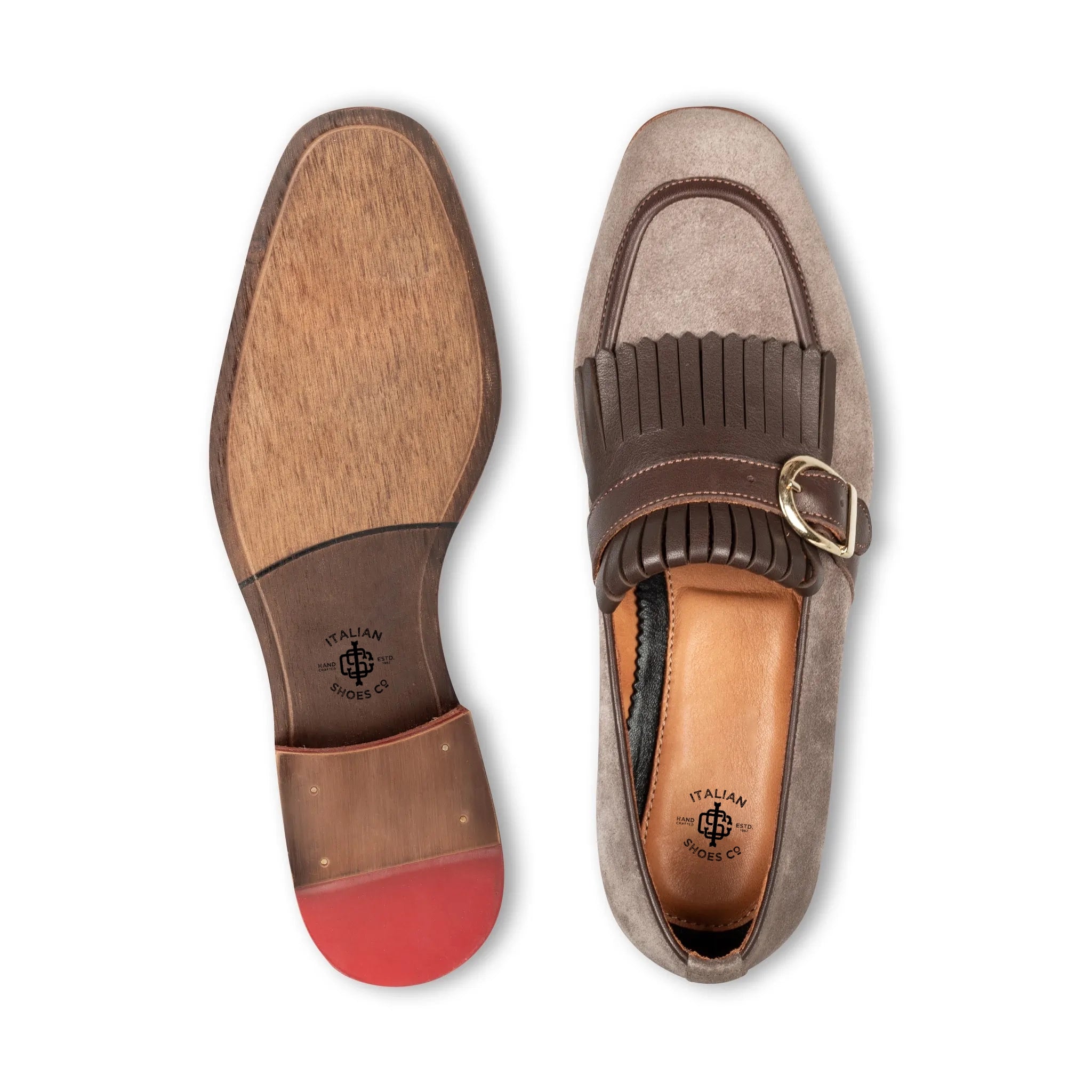 Sand Dune Single Monkstrap Shoes