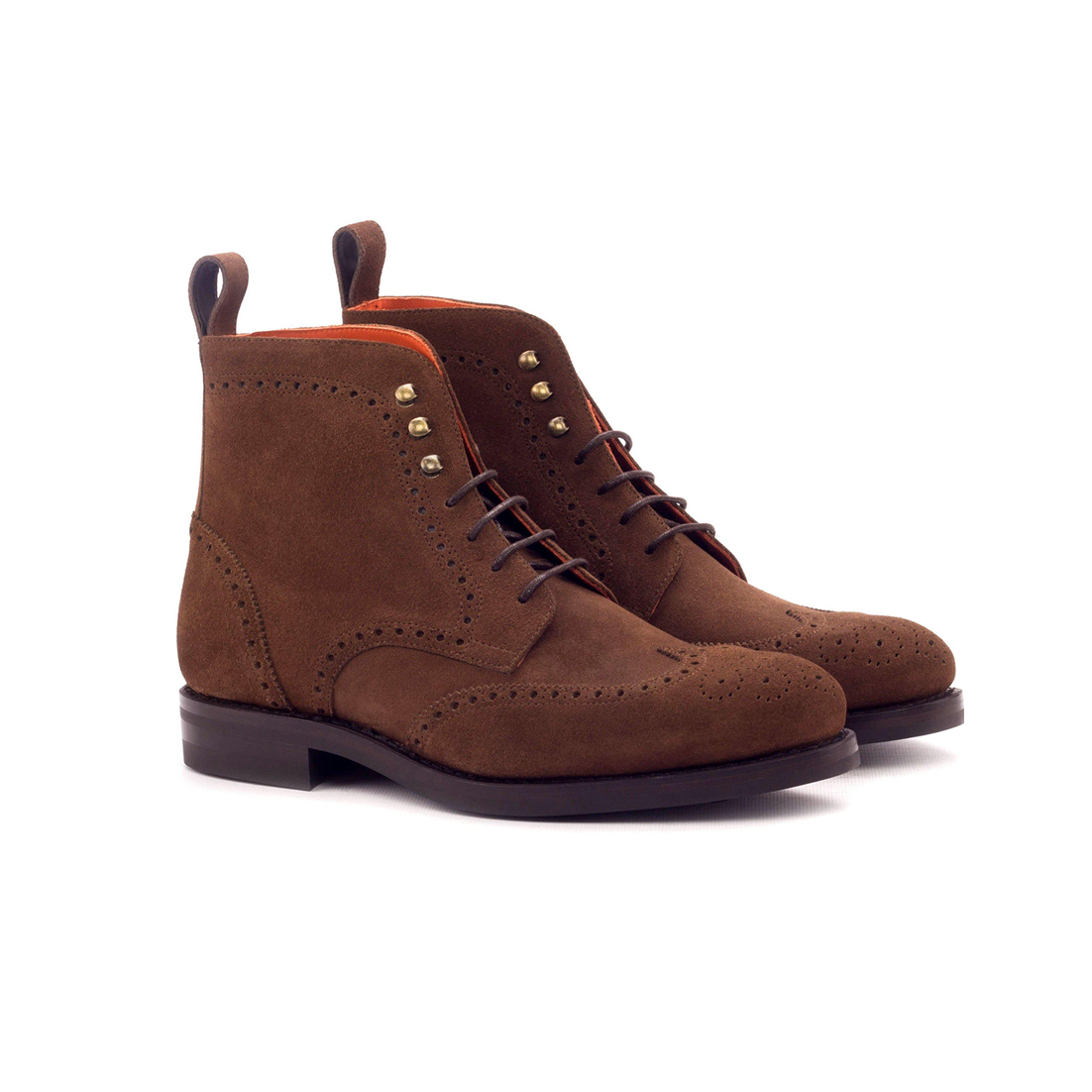 Military Brogue Boot