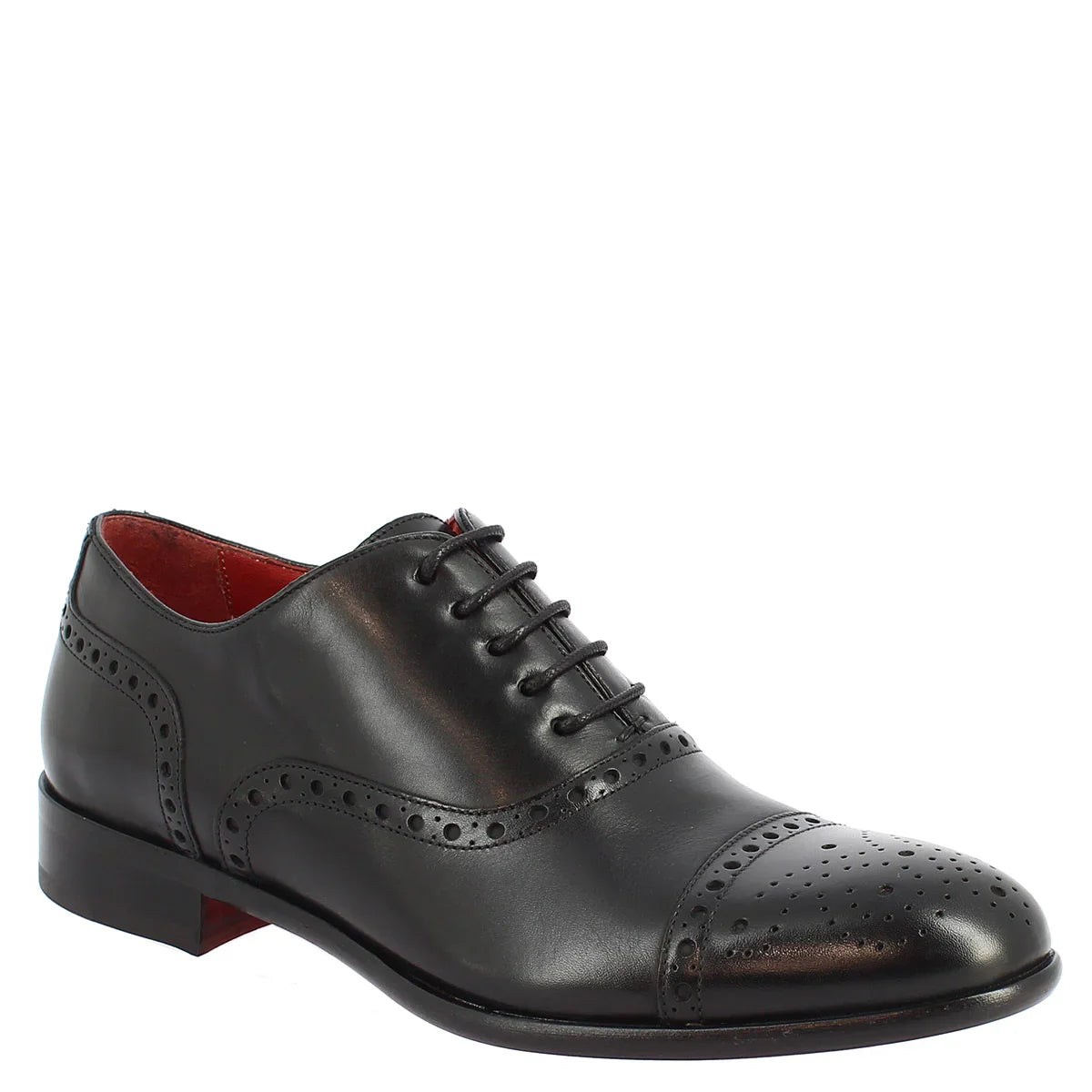 Leather Lace-Up Oxford Shoes For Men
