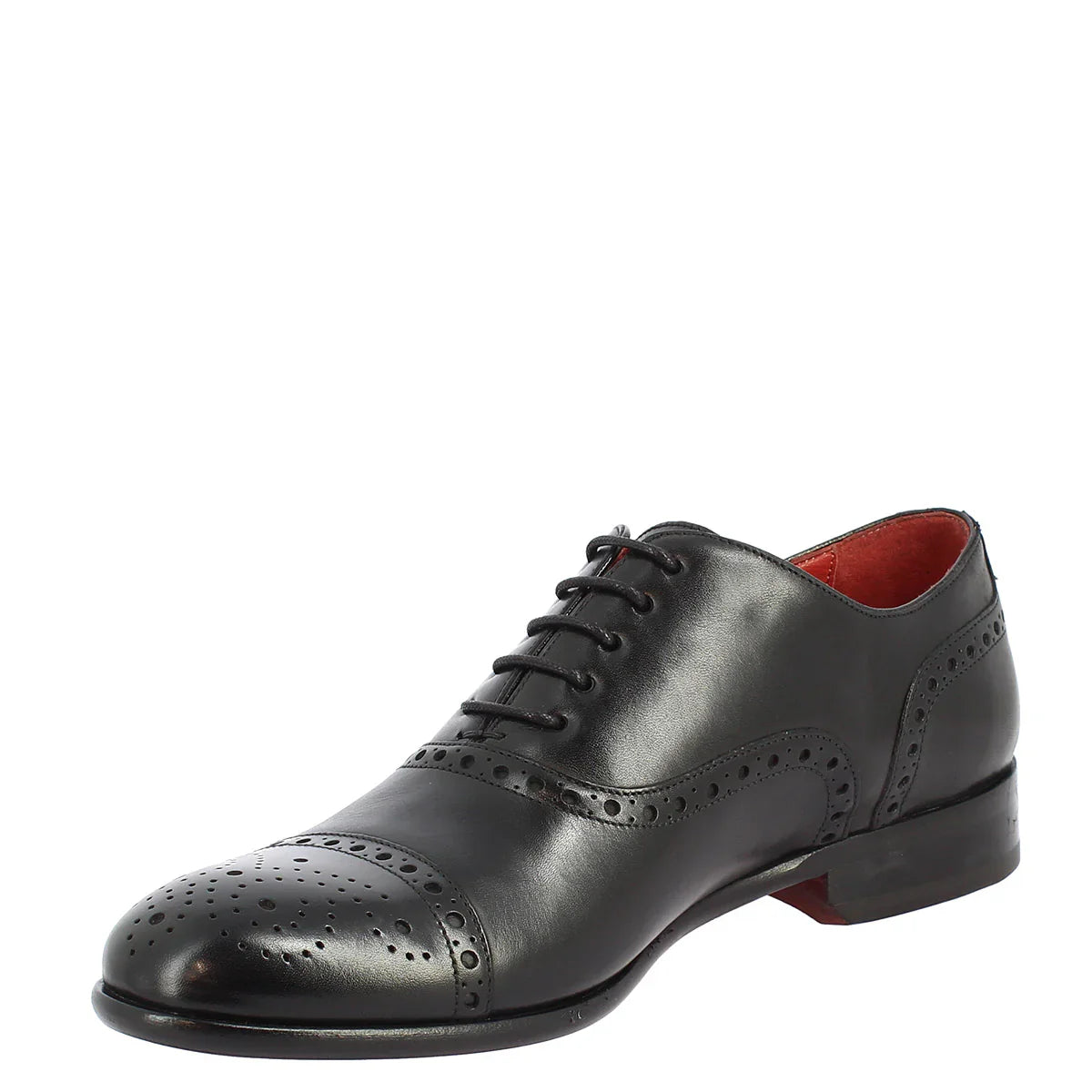 Leather Lace-Up Oxford Shoes For Men