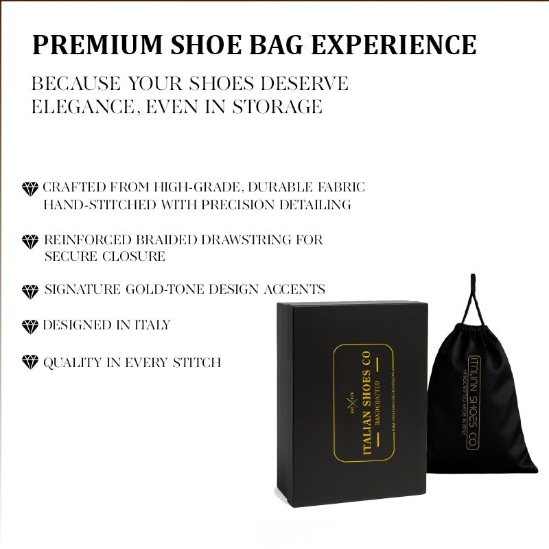 Italian Black Luxe Mule for Men's