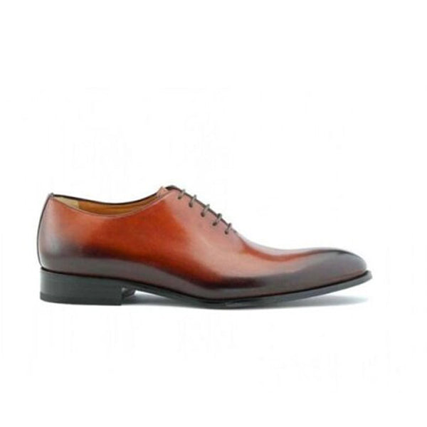 Captoe Diablo Dress up Shade Brown Grain Leather Shoes